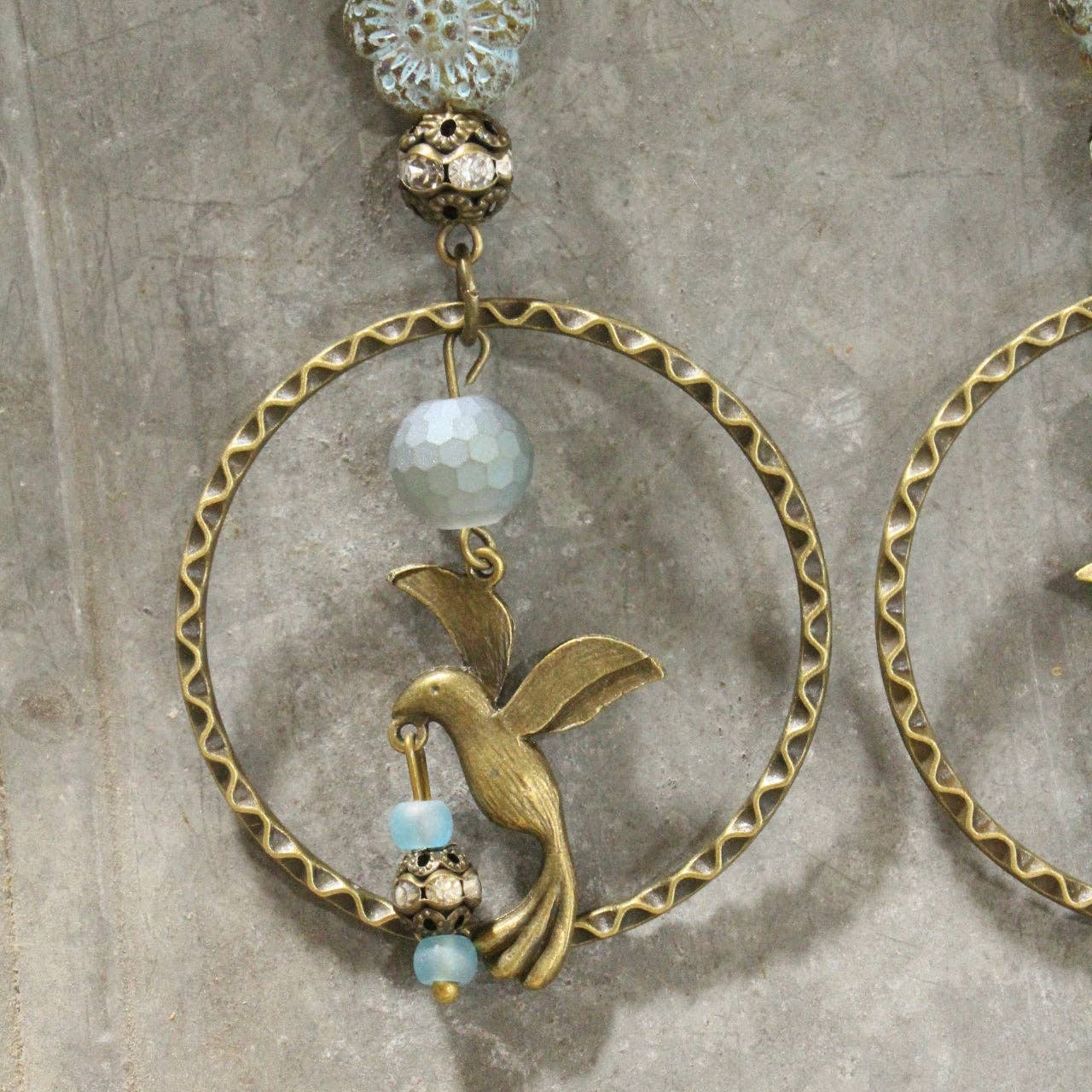 Soaring Bird Dangle Earrings