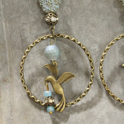 Soaring Bird Dangle Earrings