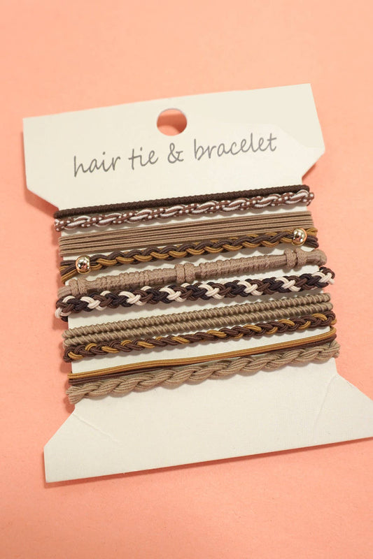 JOSSLYN de wall to wall - PULSERA BOHO CON NUDO Y DOBLE FUNCIÓN PARA EL CABELLO | 40BH103