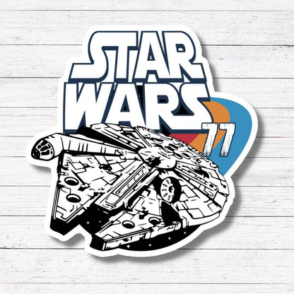 Oily Graphic Creations - Star Wars 77- Star Wars Sticker/Magnet
