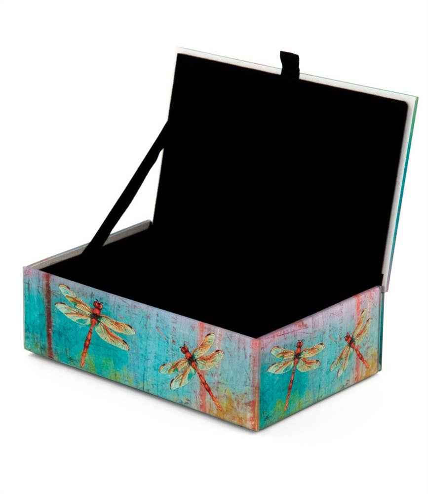 Red Dragonfly Keepsake Box