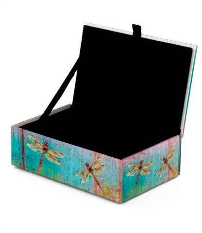 Red Dragonfly Keepsake Box