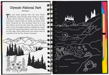 Parques Nacionales Scratch &amp; Sketch™