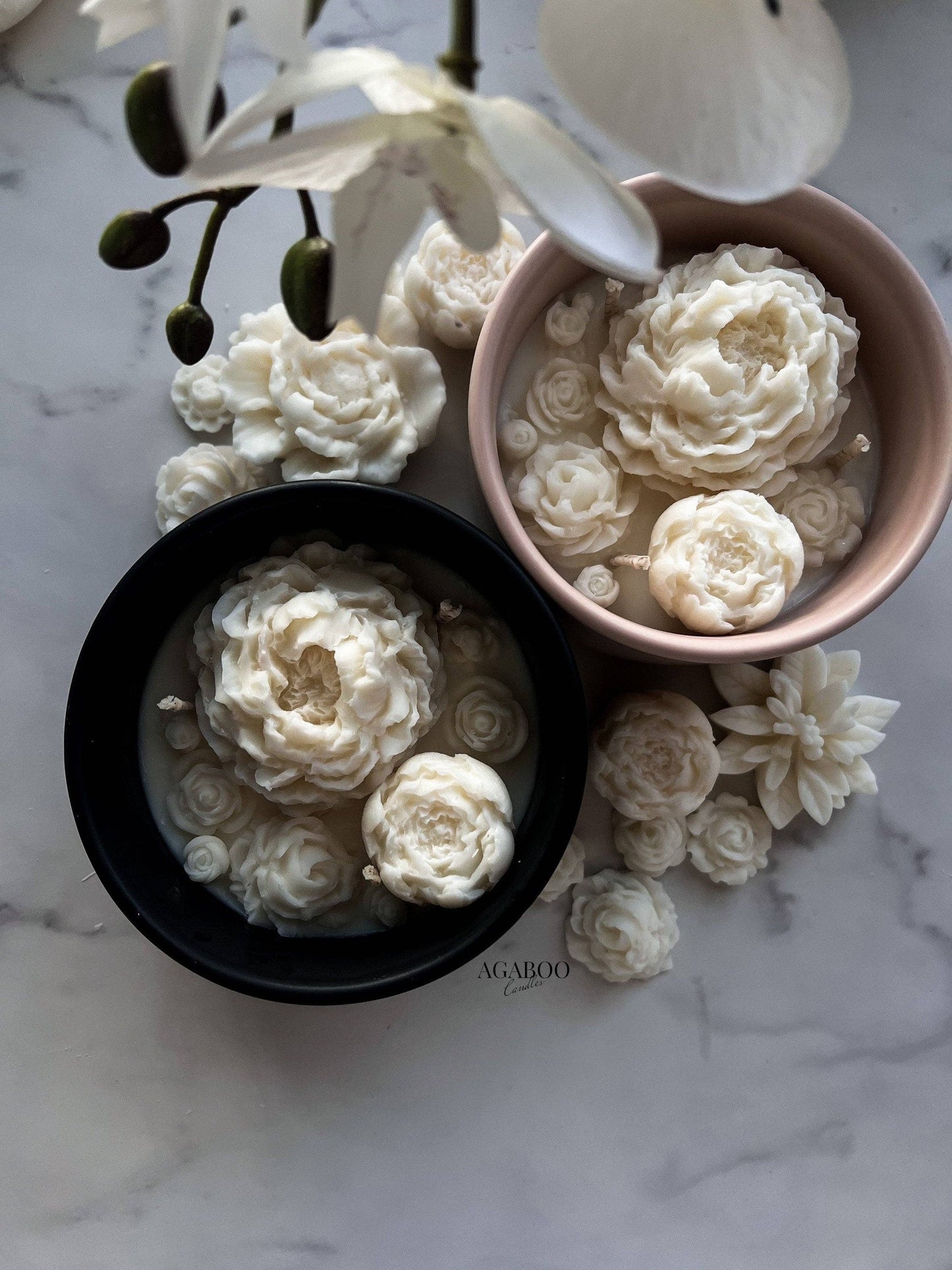 Handmade Ceramic Jar Candle - 8 oz 2.5x4.5in - Container