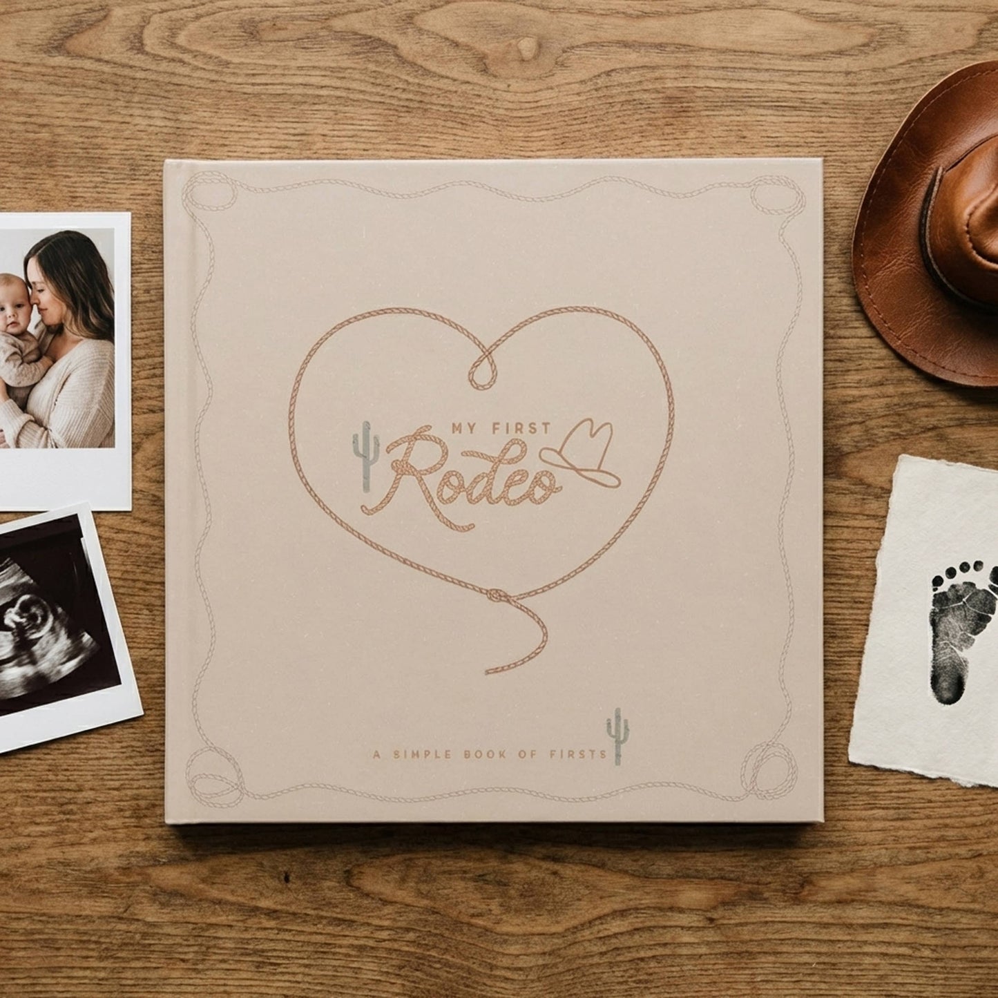 My First Rodeo Baby Memory Book