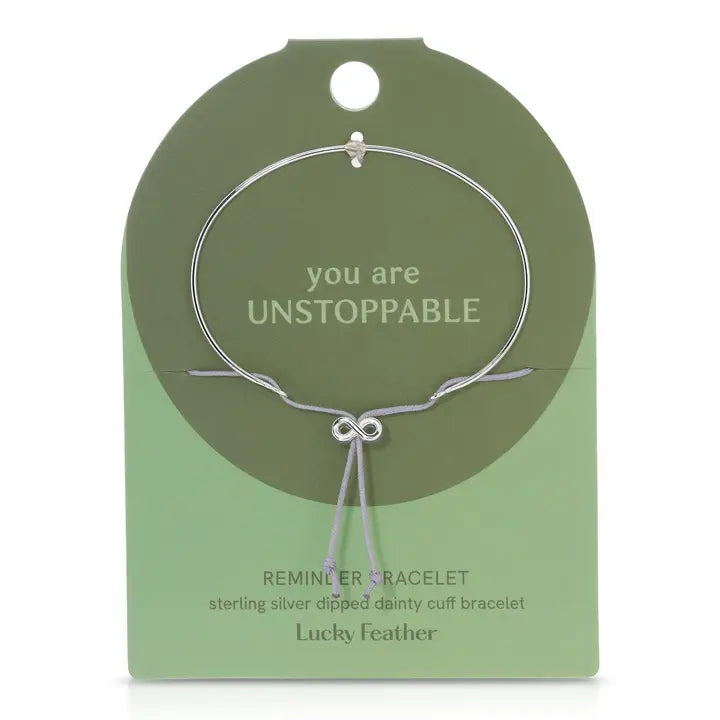 Reminder Bracelet - Unstoppable Infinity