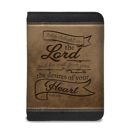 Divinity Boutique - Brown & Black Zippered Journal: Take Delight