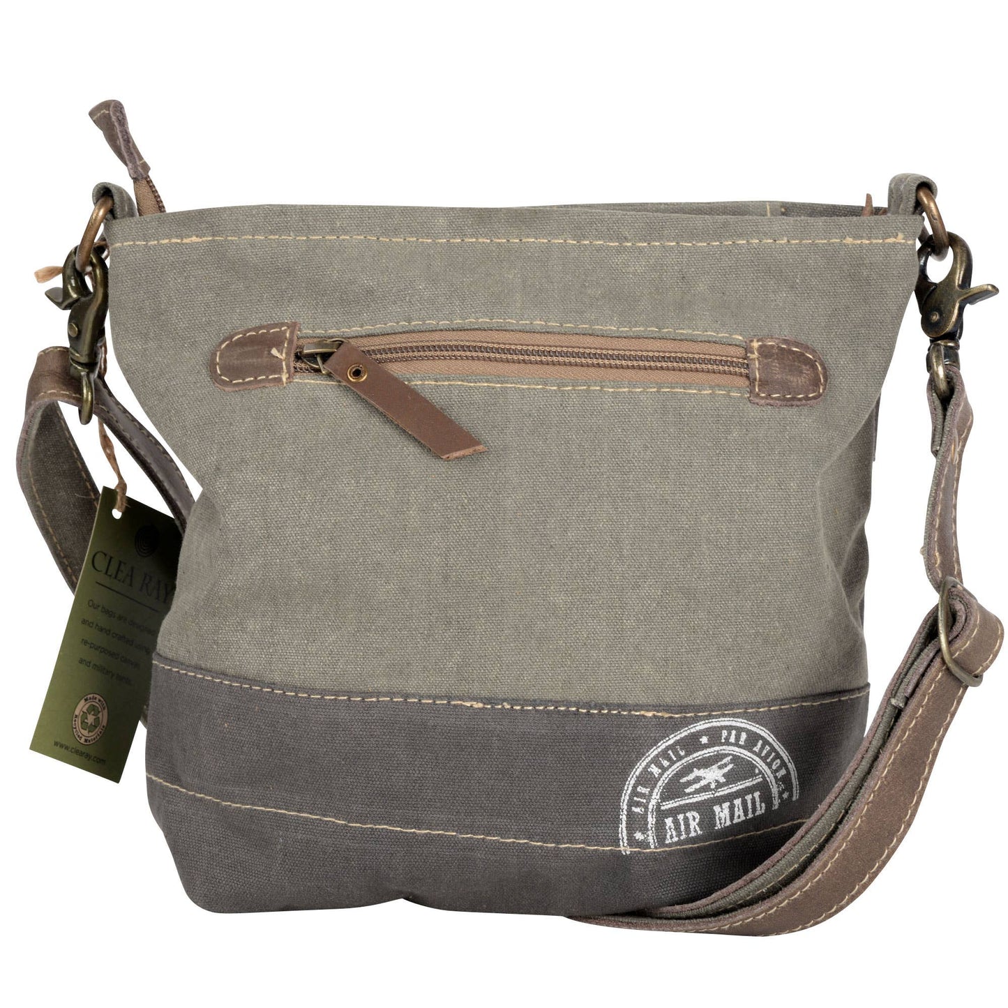 Army Eco-Friendly Canvas Women's Messenger Bag