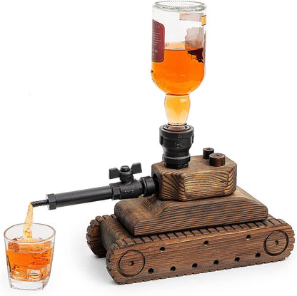 The Wine Savant /  Khen Glassware - Tank Liquor Dispenser