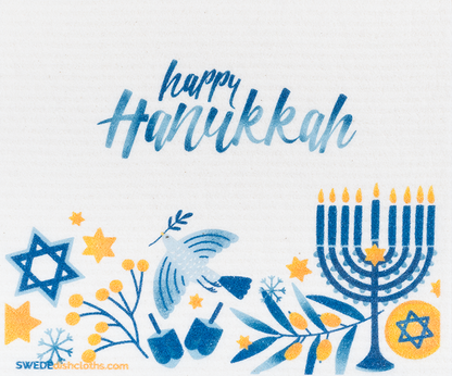 Swedish Dishcloth Hannukah Dove