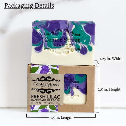 Fresh Lilac Spring Handmade Soap Bar - 4oz