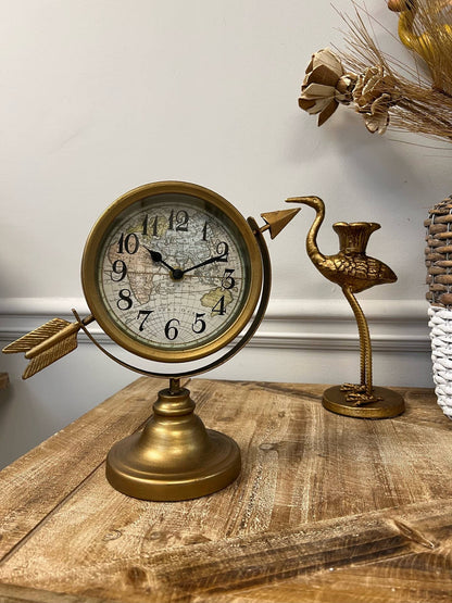 Vintage Style Table Top Clock