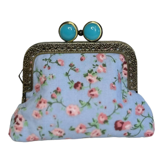Monedero mini tipo clutch - Sombra de medianoche