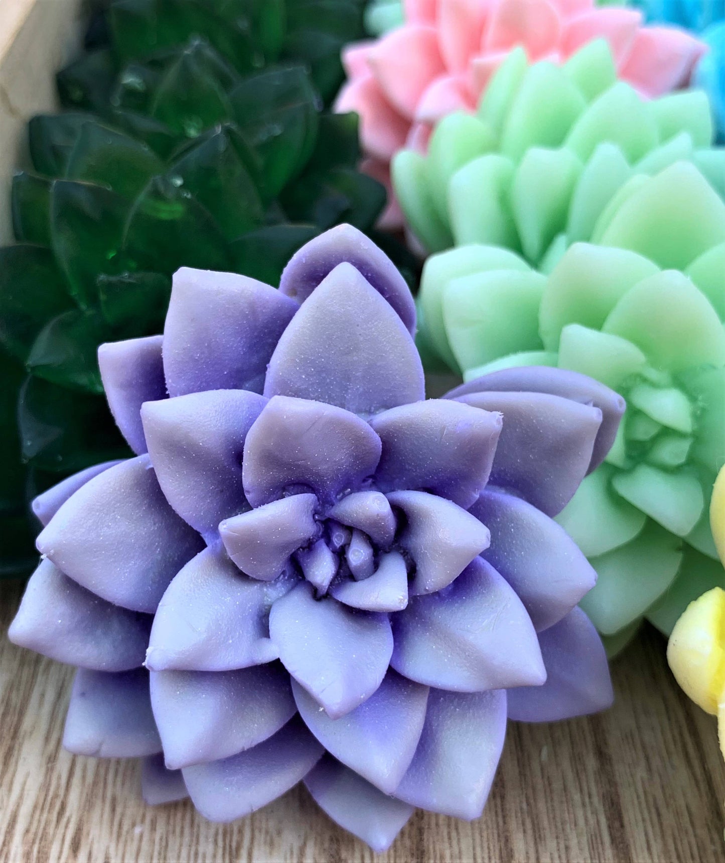 3D Succulent Soaps