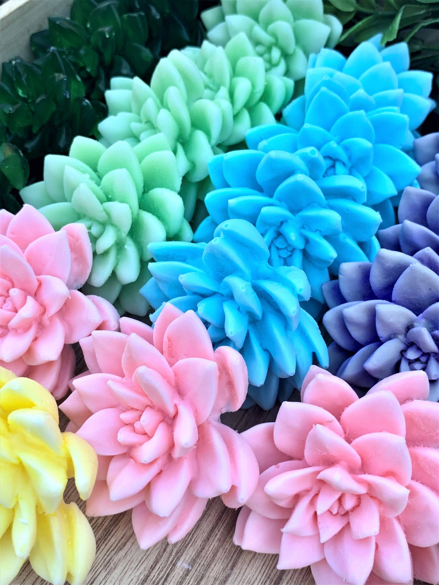 3D Succulent Soaps