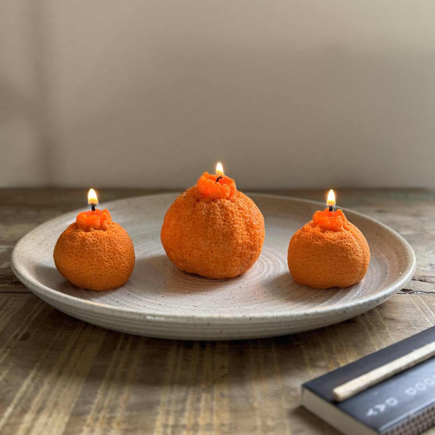 Tangerine Candle, Orange Candle-sold separately