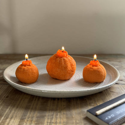 Tangerine Candle, Orange Candle-sold separately