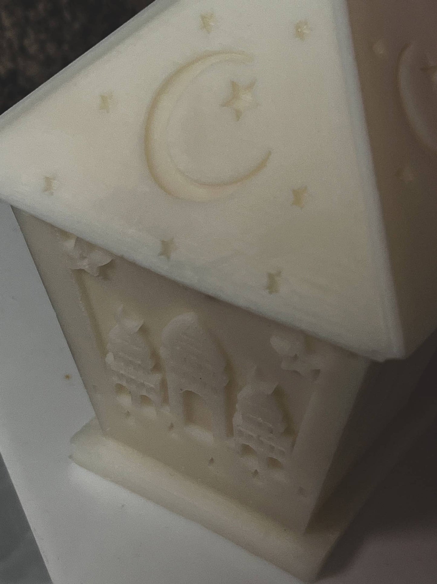 Ramadan Lantern Islam Candle 5.5x3.5in - Religion