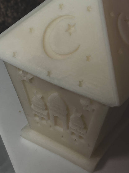 Ramadan Lantern Islam Candle 5.5x3.5in - Religion