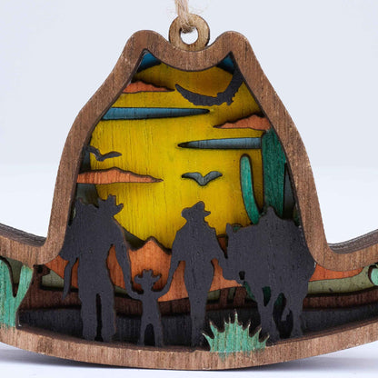 Cowboy Hat Magnetic Ornament
