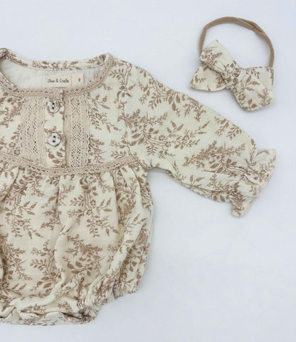 Elodie Long Sleeve Romper Set