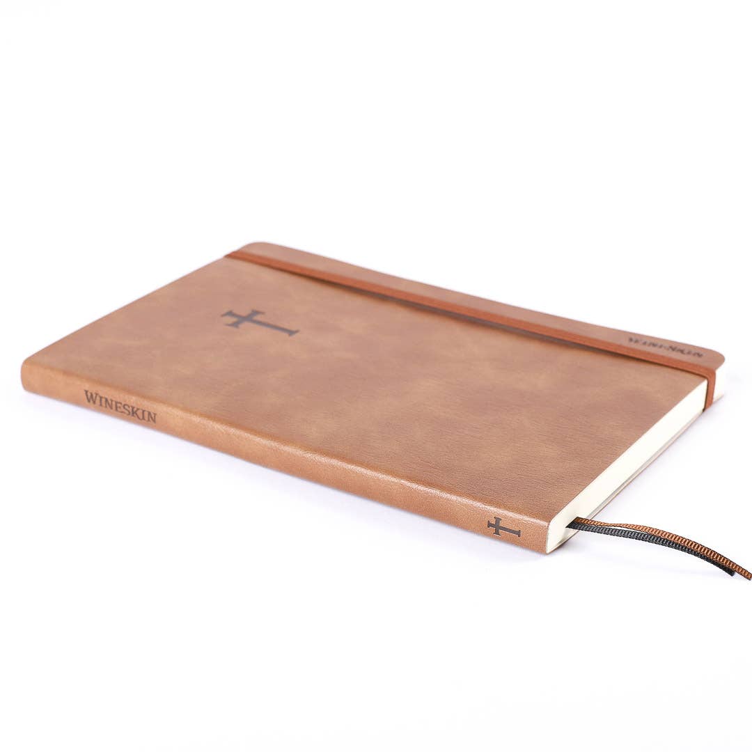 Swanson Christian Products - Wineskin Journal -  Soft Cover - Tan - 196 Pages