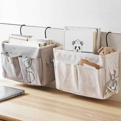 Baby Essentials Hanging Organizer: Beige