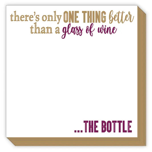 There's Only One Thing Better Than A Glass Luxe Notepad