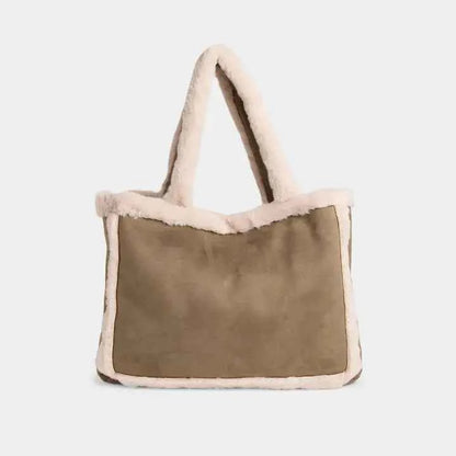 Laila Faux Fur Tote