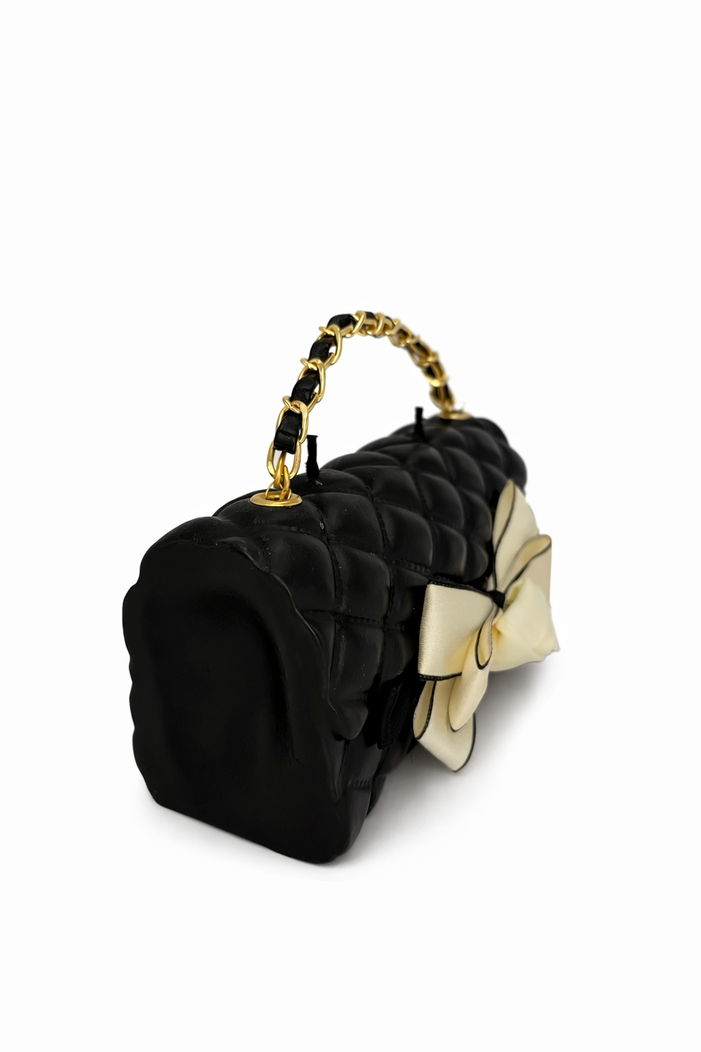 The Classic Couture Collection Candle Purse: Black