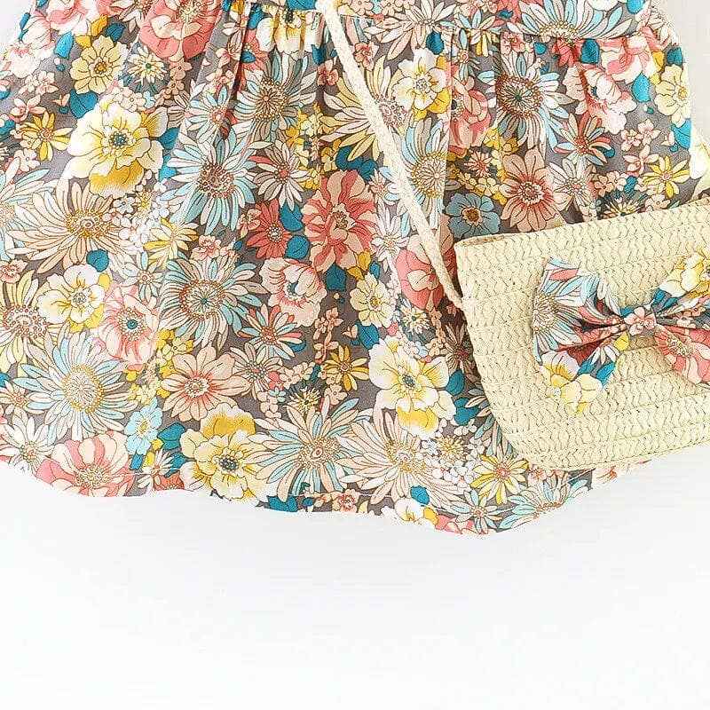 Baby Girl's Summer Dress: 9-12 Months / Floral Yellow