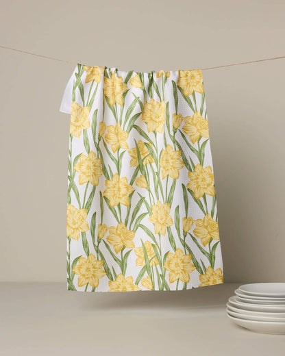 Daffodil Darling Tea Towel