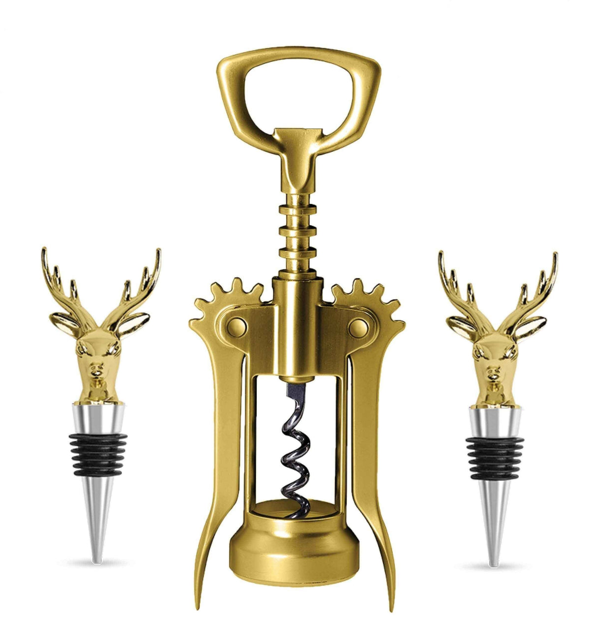 Gold Deer Wine Fashion Set