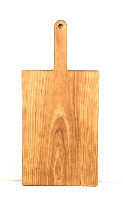 Wooden Charcuterie Board With Handle-Rectangular