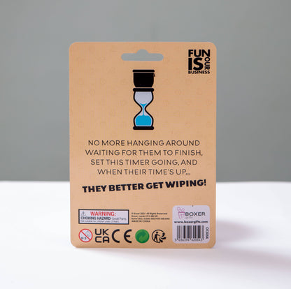 Poo Timer - Gag Gifts - Funny Men's Gifts for Christmas