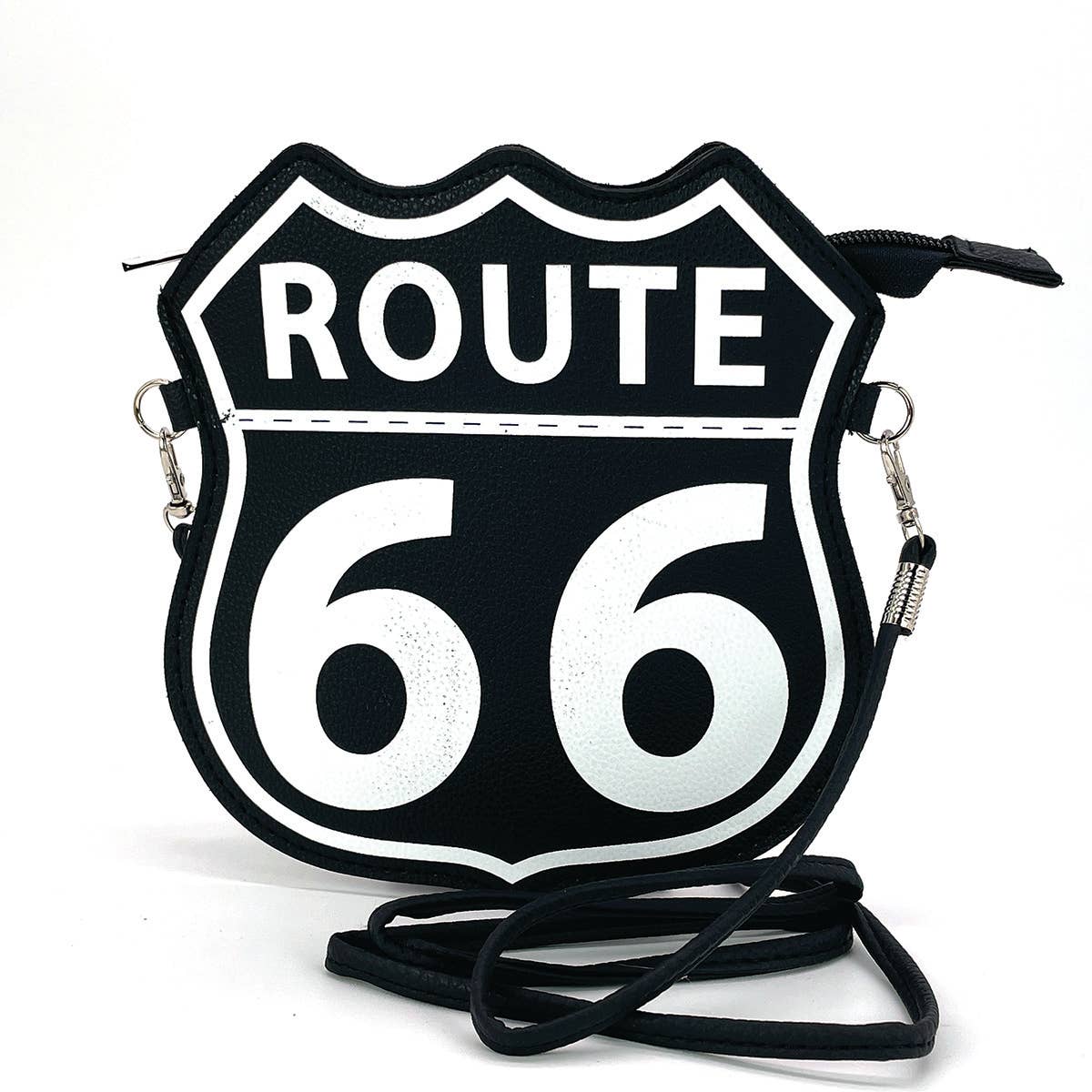 Route 66 Emblem Crossbody Bag