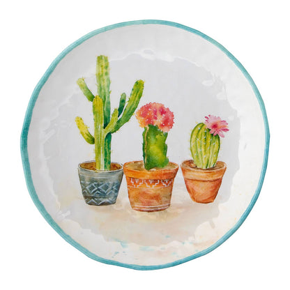 4-Piece Cactus 9" Melamine Plate