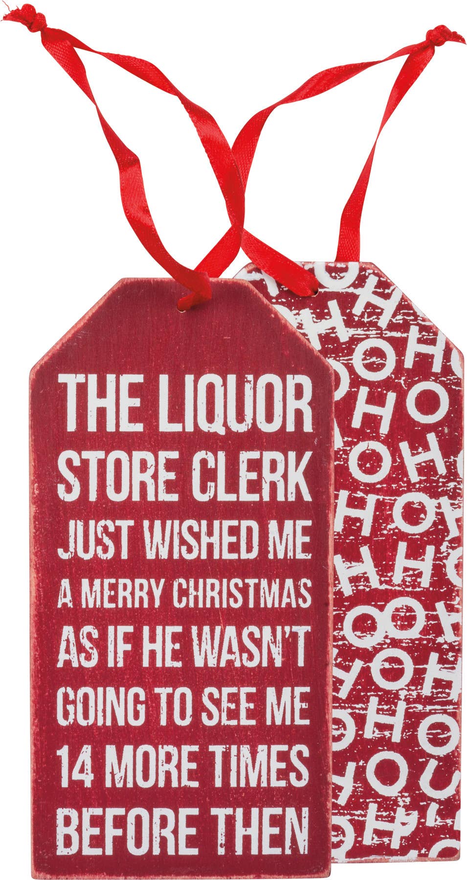 Liquor Clerk Bottle Tag