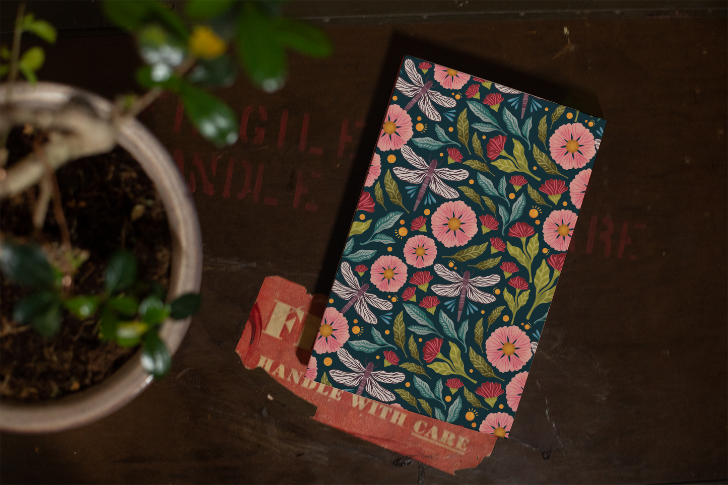 Denik - Dragonfly Field Classic Layflat Notebook