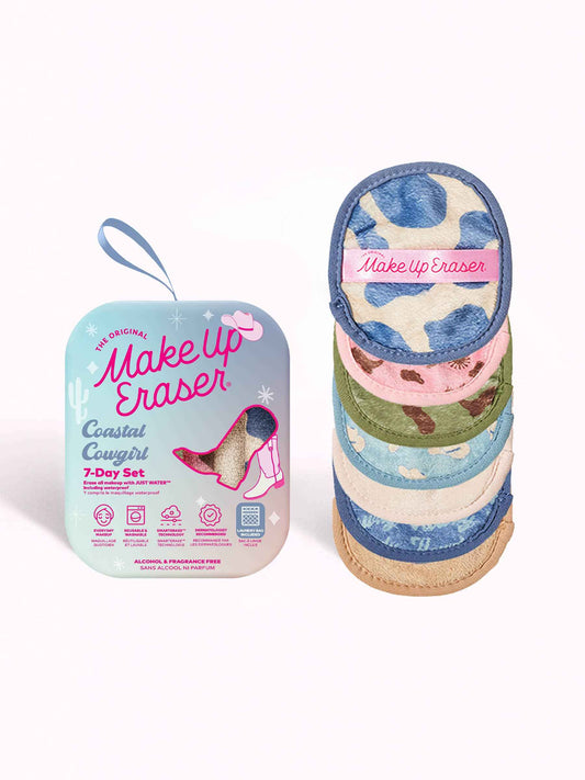 The Original MakeUp Eraser - Coastal Cowgirl 7-Day Set | Western Glam