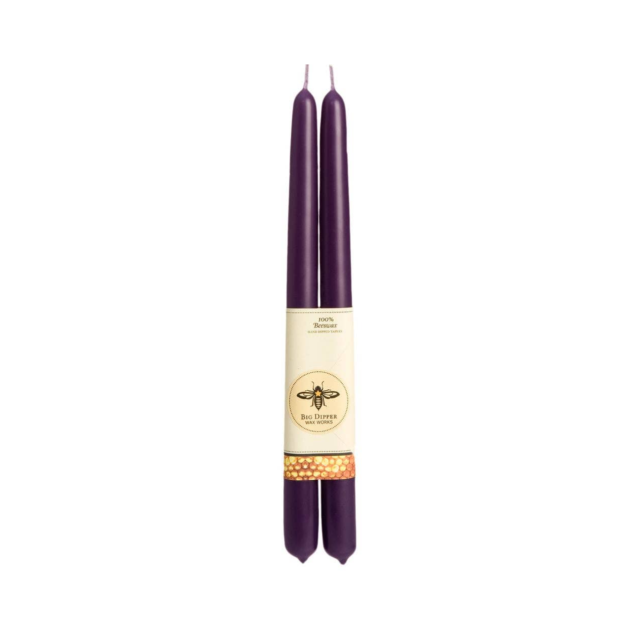 Velas cónicas de cera de abeja 100% pura