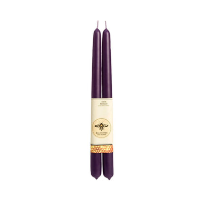 Velas cónicas de cera de abeja 100% pura