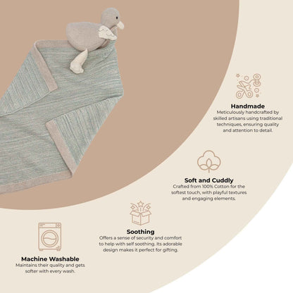 Crane Baby - Georgie Goose Baby Lovie Security Blanket