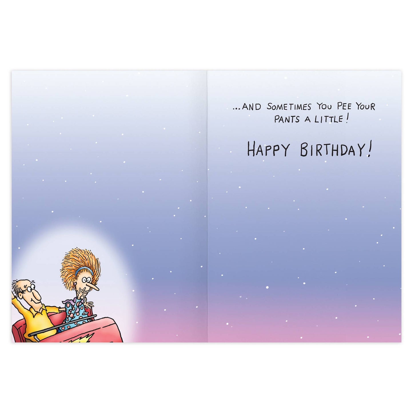 Roller Coaster Birthday Card