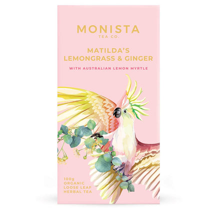 Monista Tea Co. - Matilda's Lemongrass & Ginger Refill Box