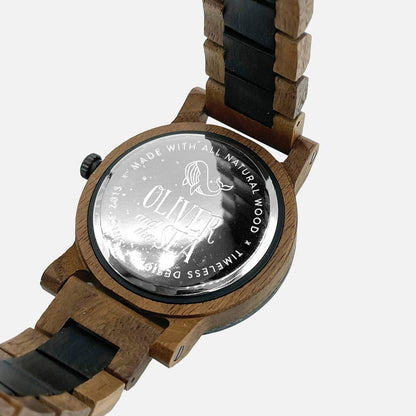 Wood Watch w/Genuine Wood - the "Anchor"