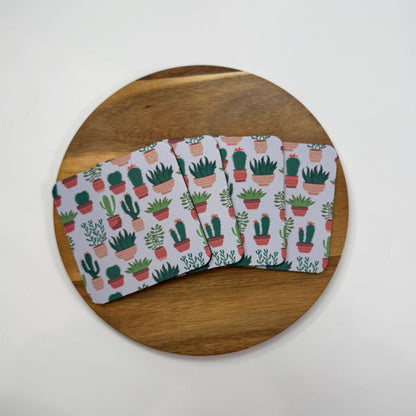 Cactus Collage Coaster-Sold Separately