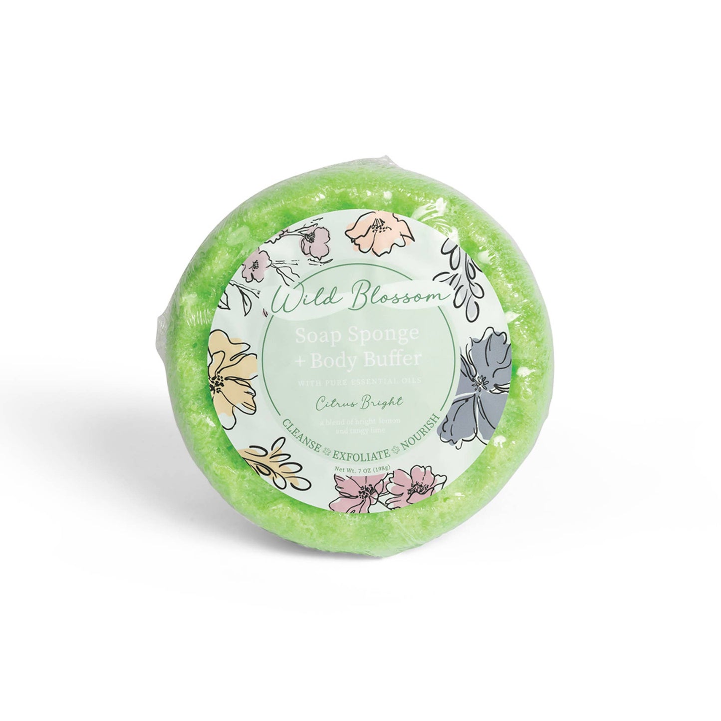 Soap Infused Body Buffer-Citrus Bright