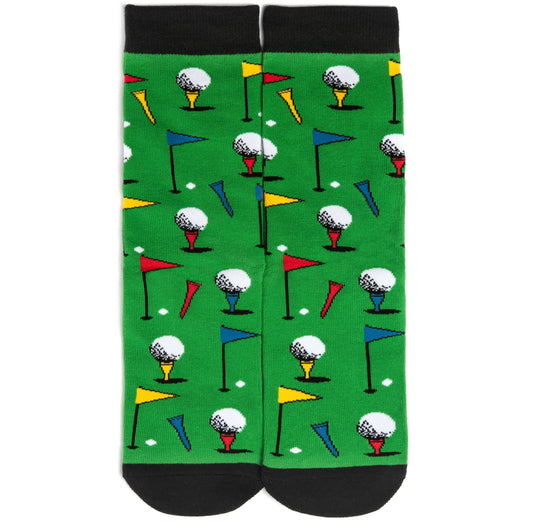 Time To Par Tee Golf Socks