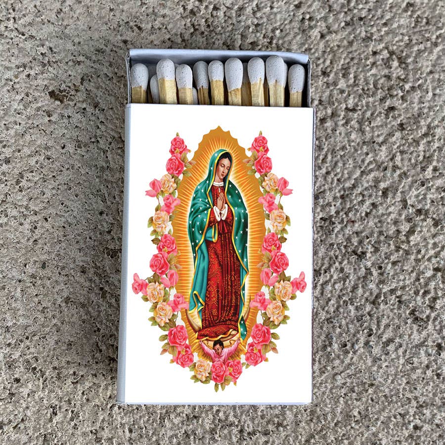 Matches • Lady Guadalupe Virgin Mary Matchboxes